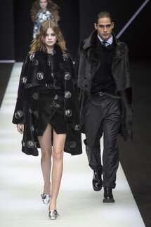 Emporio Armani Fall 2018 Ready-to-Wear , Emporio Armani осень зима 2018 , Fashion show , неделя моды в Милане , MFW , Mainstyles